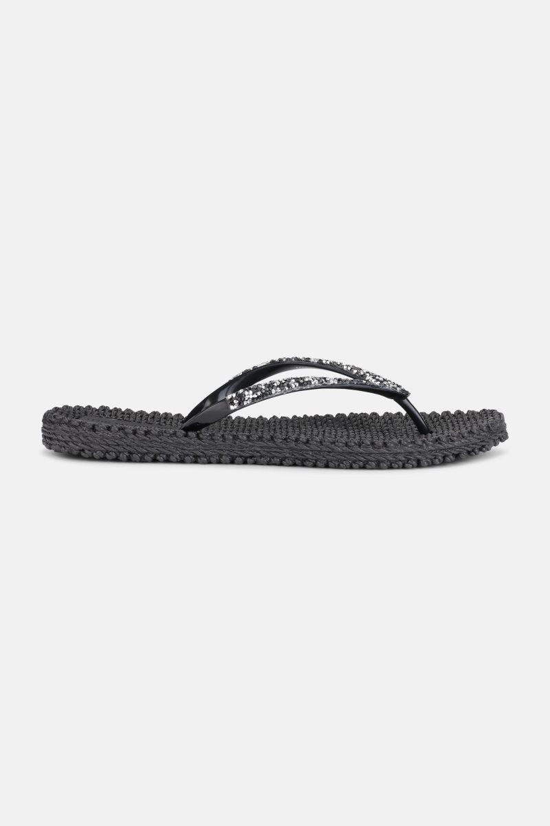 Ilse Jacobsen cheerful03g Flip Flops Dame Svarte | 8045169-MT